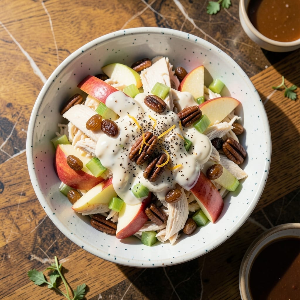 Chicken Salad Recipe With Apples and Raisins: Sweet Tart Crunch for Picnics