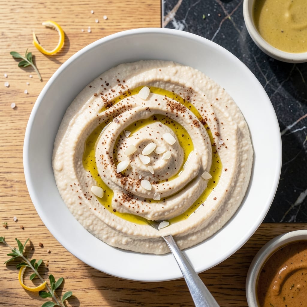 Hummus Recipe Without Tahini: Creamy Chickpea Spread With Lemon Zing Hummus Recipe Without Tahini: Creamy Chickpea Spread With Lemon Zing