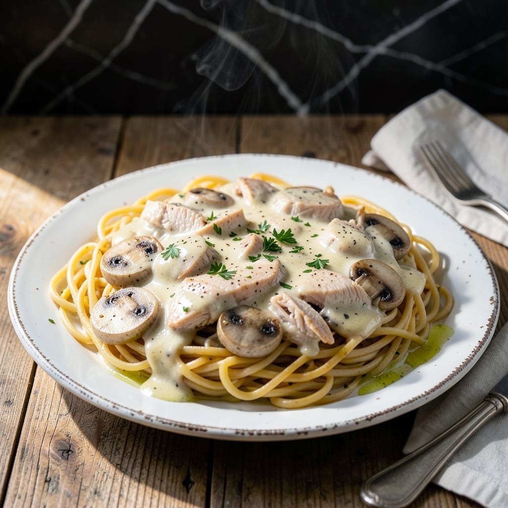 Pioneer Woman Chicken Tetrazzini Recipe: Comforting Noodles With Mushroom Cream Sauce
