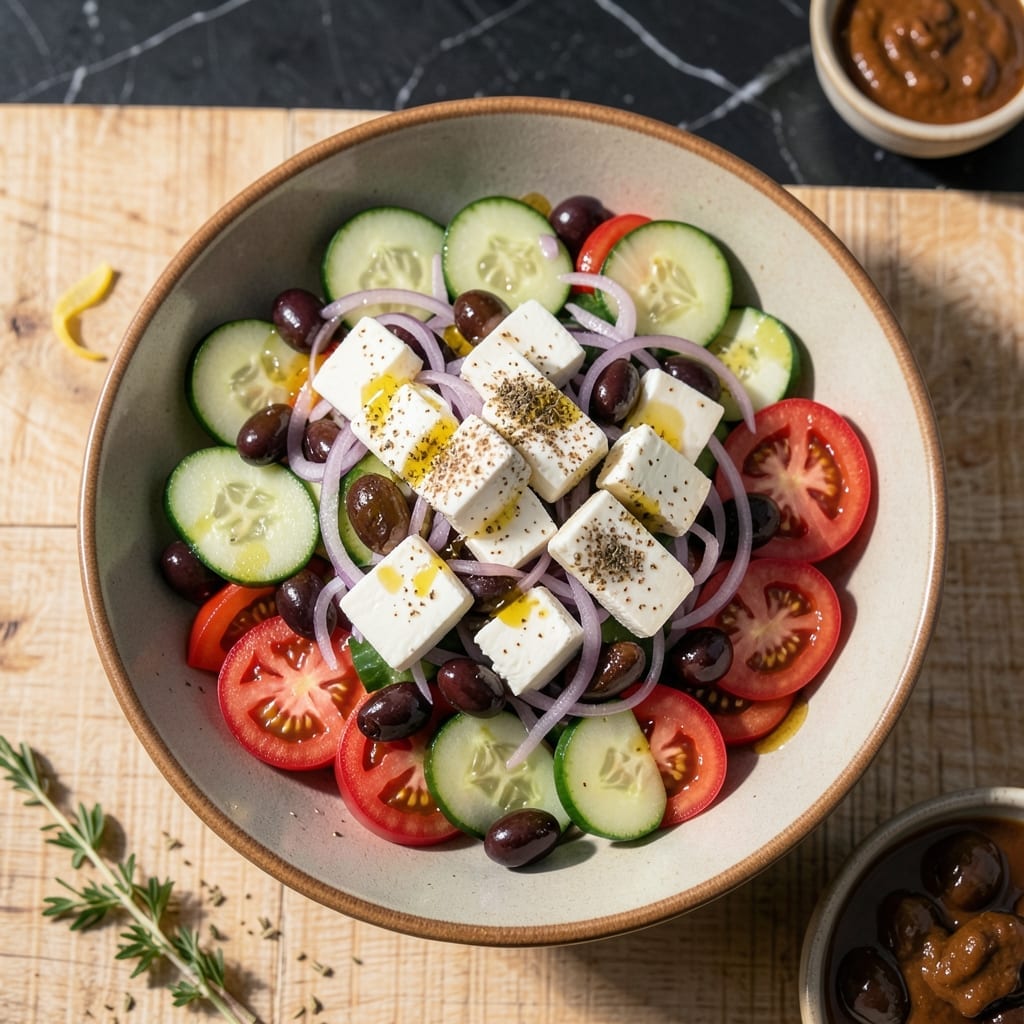 Greek Salad Recipe Reddit: Authentic Mediterranean Freshness in Minutes