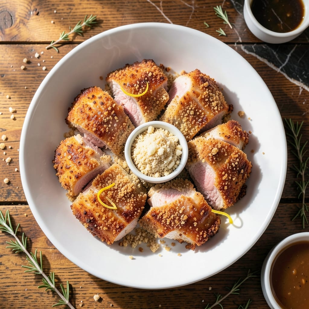 Pork Chop Air Fryer Recipe Parmesan: Crispy Crust With Cheesy Breadcrumbs