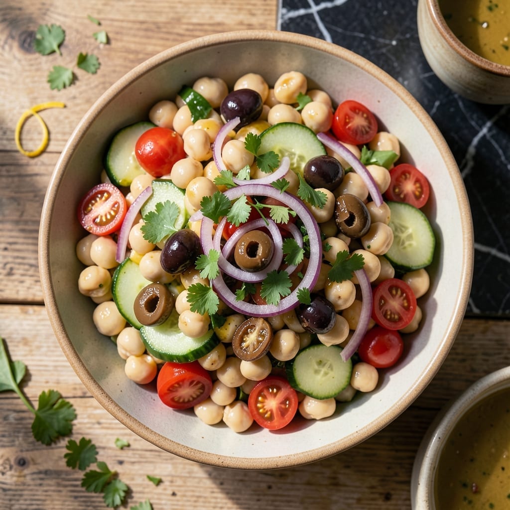Chickpea Salad Recipe Ideas: Protein-Packed Mediterranean Freshness