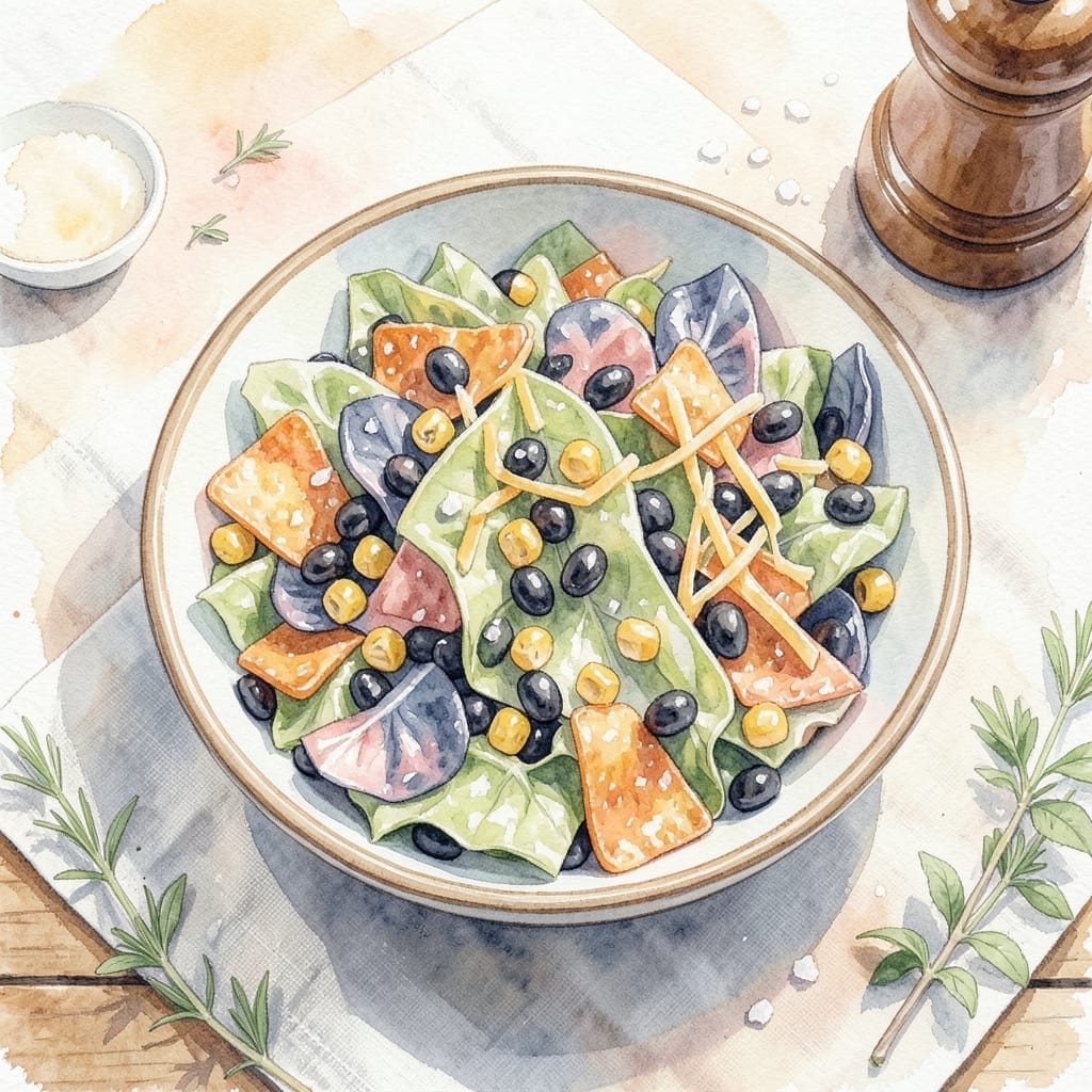 Dorito Salad Recipe Pioneer Woman: Crunchy Tex-Mex Layers With Zesty Dressing