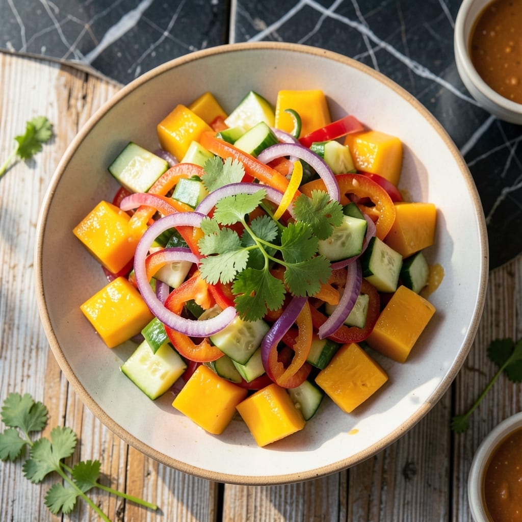 Caribbean Salad Recipe Mango: Tropical Sweetness Meets Zesty Lime Caribbean Salad Recipe Mango: Tropical Sweetness Meets Zesty Lime