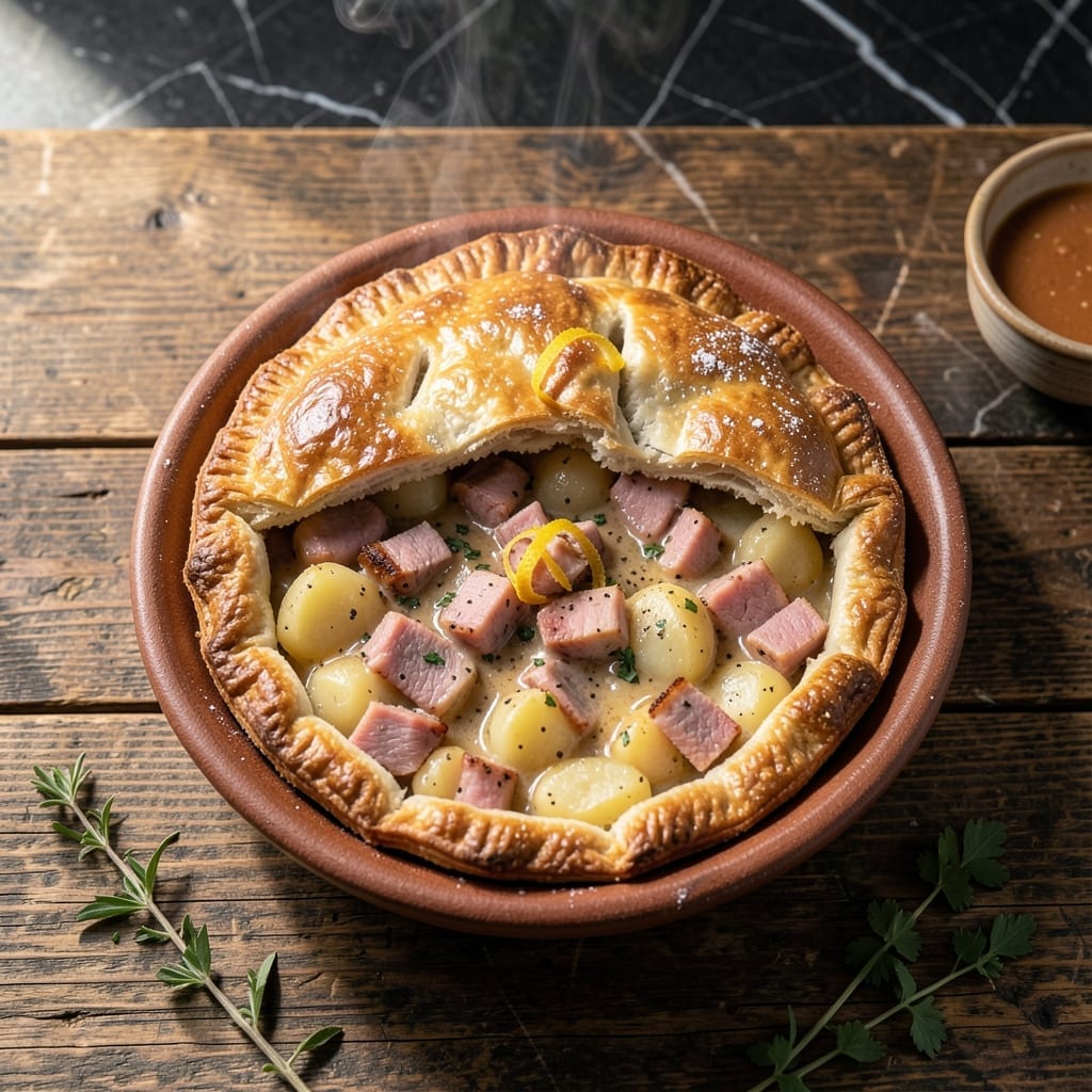 Ham Pot Pie Recipe Pennsylvania Dutch: Savory Comfort With Flaky Pastry