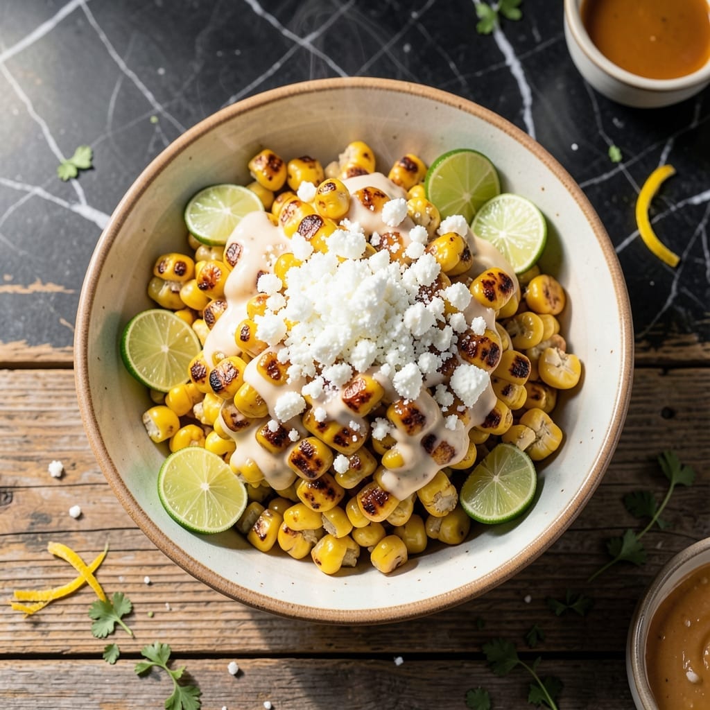 Mexican Street Corn Salad Recipe With Frozen Corn: Charred Kernel Smokiness in Minutes