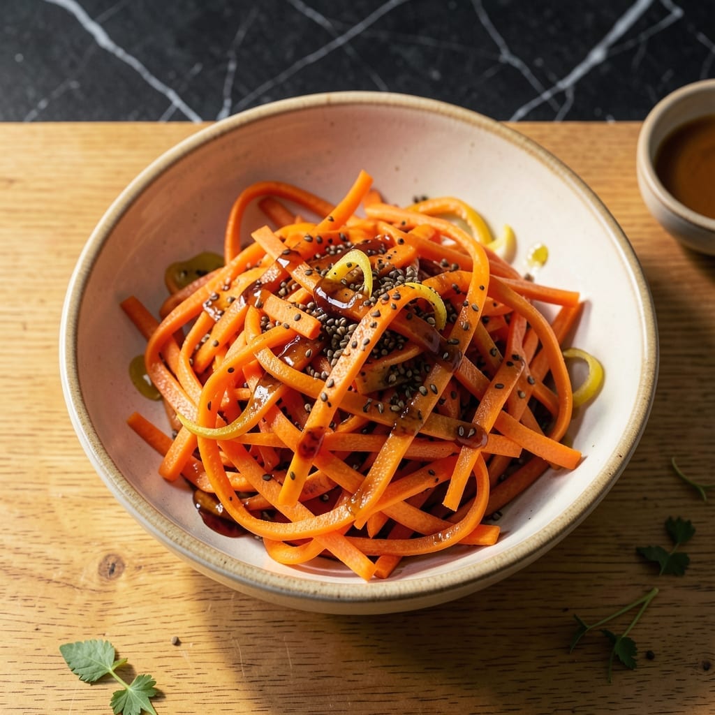 Carrot Salad Recipe Ideas: Sweet Shavings With Toasted Cumin