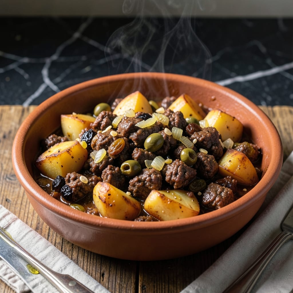 Mexican Picadillo Recipe With Potatoes: Sweet and Savory Ground Beef Stew Mexican Picadillo Recipe With Potatoes: Sweet and Savory Ground Beef Stew
