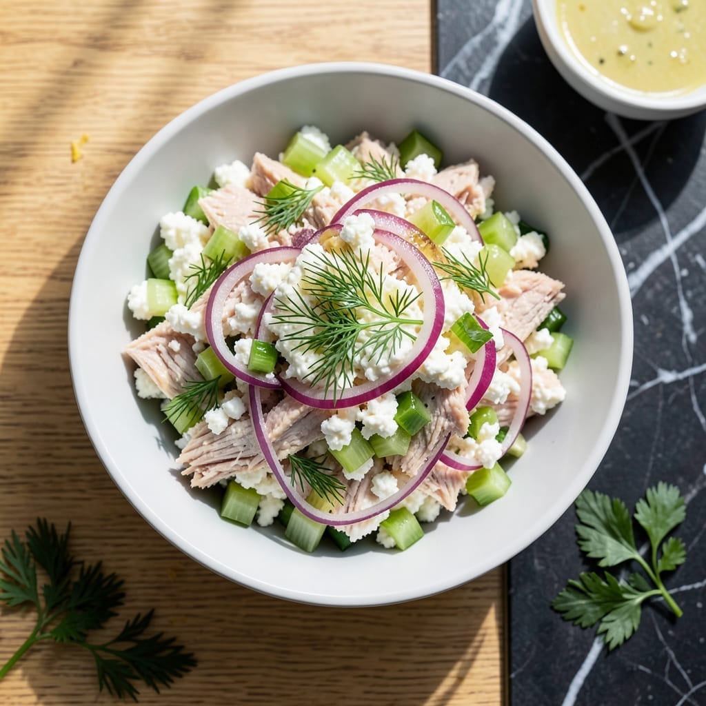 Healthy Tuna Salad Recipe With Cottage Cheese: Protein-Packed Creamy Spread Healthy Tuna Salad Recipe With Cottage Cheese: Protein-Packed Creamy Spread