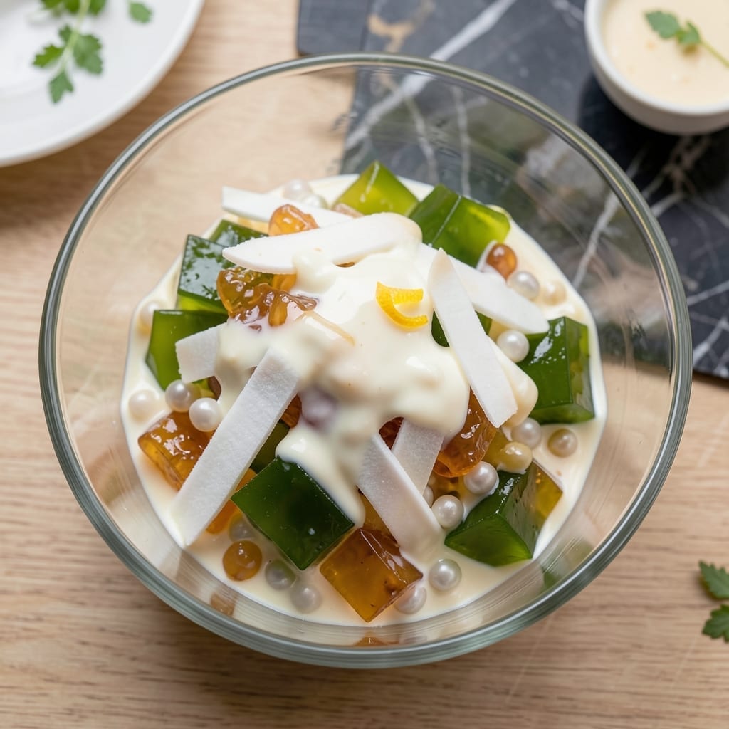Buko Pandan Salad Recipe With Evaporated Milk