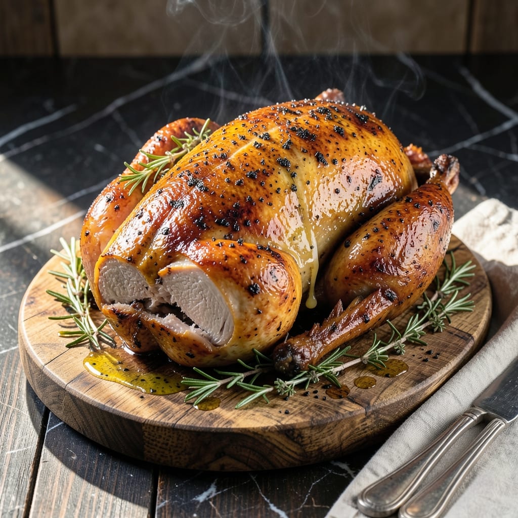 Grilled Turkey Recipe Charcoal Weber: Smoky Charcoal-Kissed Juiciness