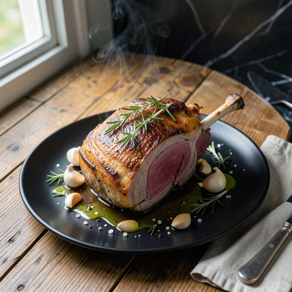 Lamb Loin Roast Recipe Bone In: Garlic-Rosemary Infused Succulence
