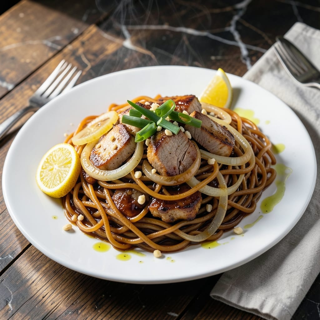 Pancit Guisado Recipe With Pork: Filipino Stir-Fried Noodle Comfort