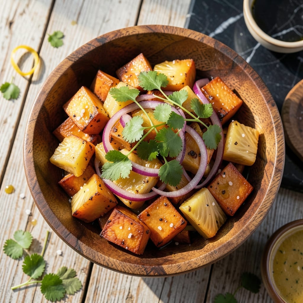 Recipe For Sweet Potato Salad With Pineapple: Tropical Twist on Classic Comfort