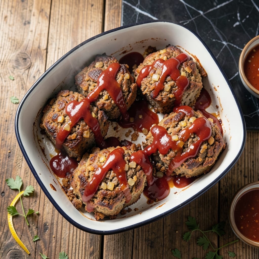 Old Fashioned Mini Meatloaf Recipe With Bread Crumbs: Individual-Sized Savory Comfort Old Fashioned Mini Meatloaf Recipe With Bread Crumbs: Individual-Sized Savory Comfort