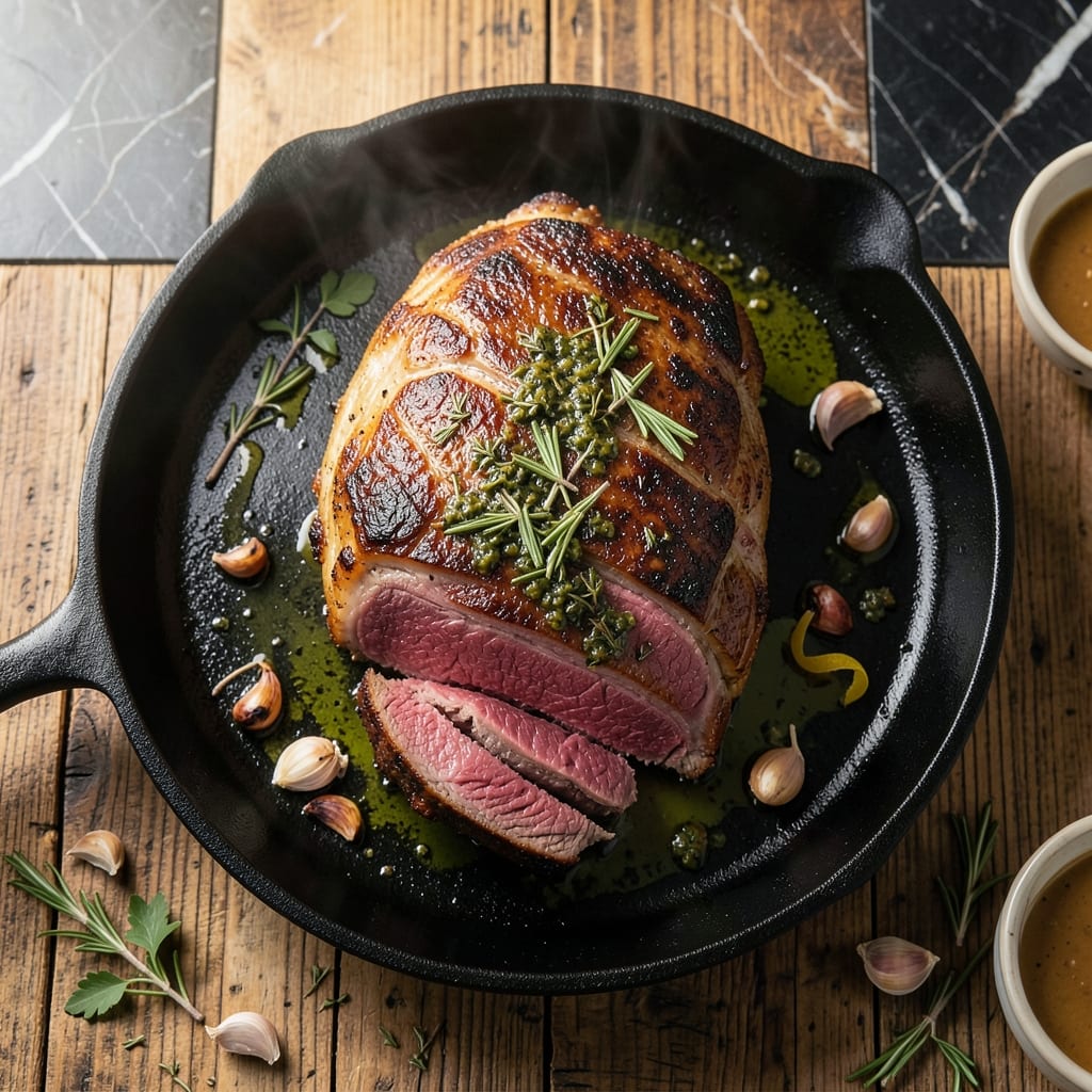 New York Strip Roast Recipe Oven: Even Doneness With Herb Crust