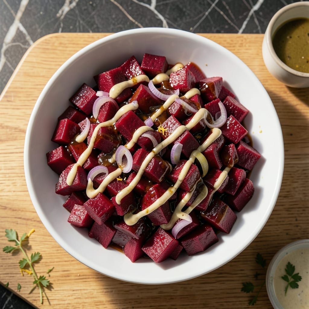 Beetroot Salad Recipe With Vinegar: Earthy Sweetness With Tangy Kick