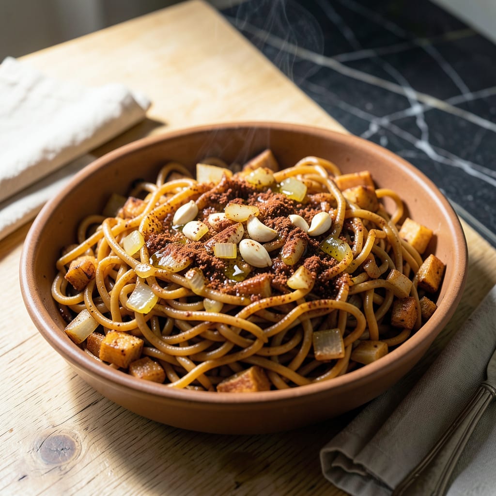 Cafe Rio Fideo Recipe: Copycat Mexican Noodle Magic example with annotations