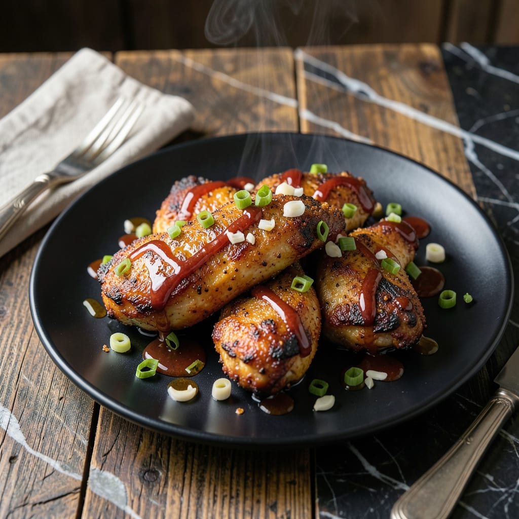 Cajun Ninja Sticky Chicken Recipe: Sweet Heat Glazed to Perfection detailed visual guide