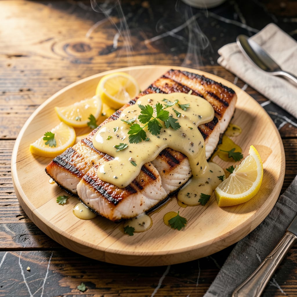 California Fish Grill Garlic Butter Sauce Recipe: Restaurant Worthy Flavor in 20 Minutes illustration with key details