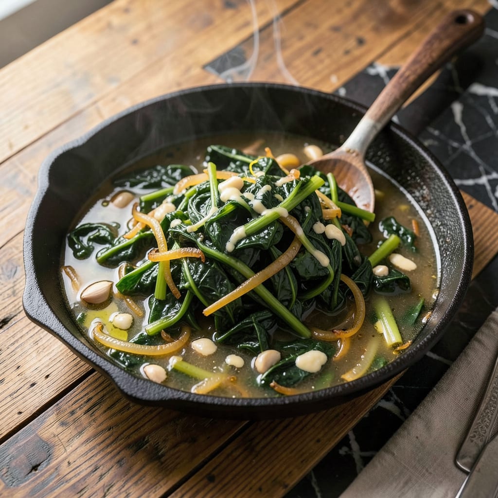 Canned Turnip Greens Recipe: Southern Style Potlikker Comfort in Minutes detailed visual guide
