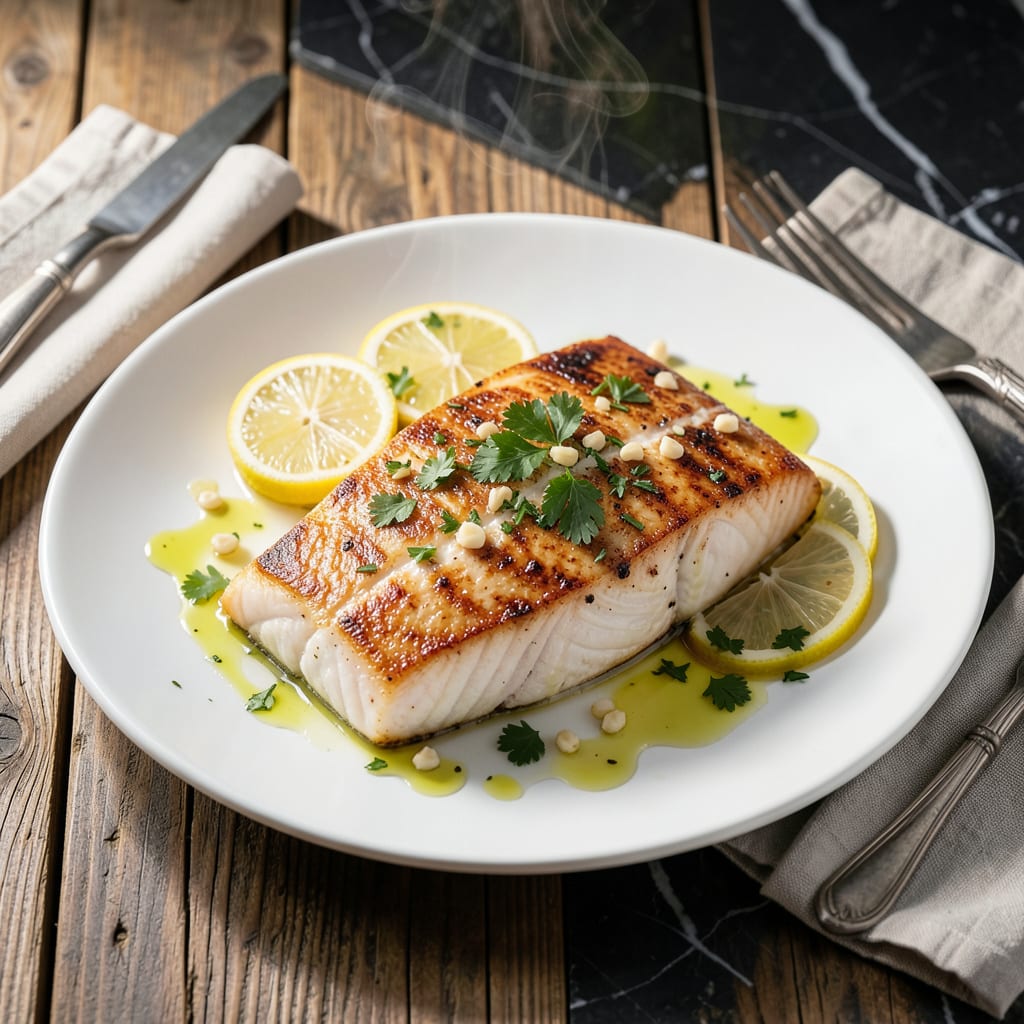 Captains Cut Cod Recipe: Buttery Flakes With Lemon Kissed Finish example with annotations
