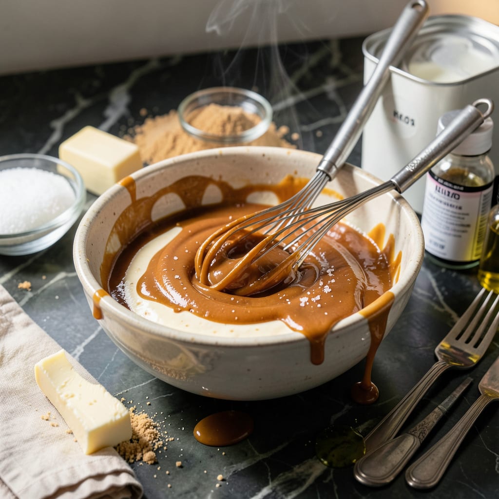 Comprehensive caramel icing recipe evaporated milk visual reference