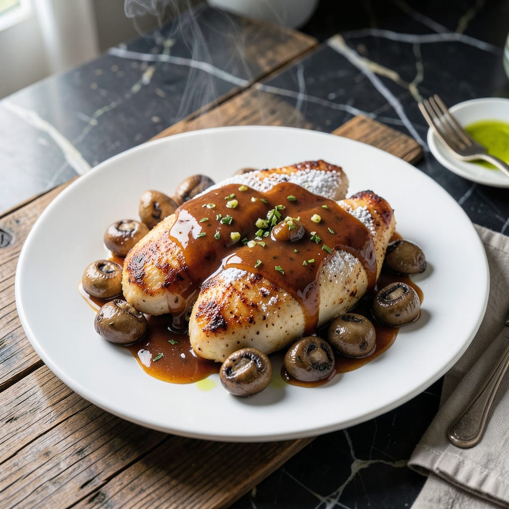 Complete carmines chicken marsala recipe overview image