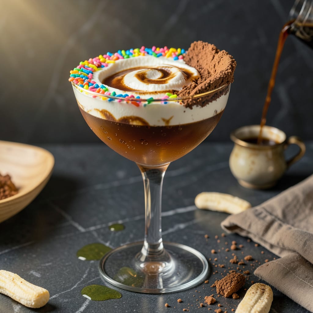 Carnival Tiramisu Martini Recipe: Boozy Coffee Cream Delight detailed visual guide