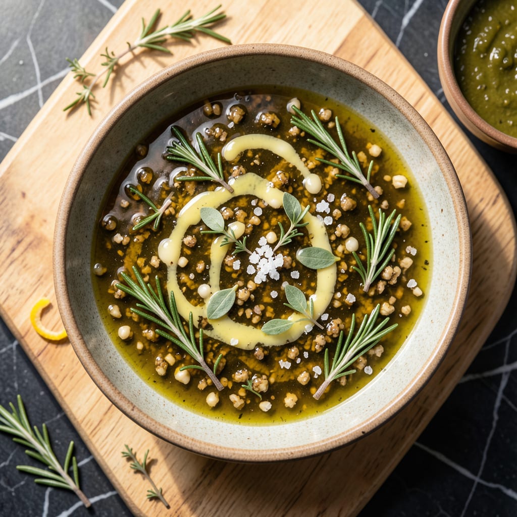 Carrabba's Grill Baste Recipe: Tangy Herb Infused Brush for Grilling detailed visual guide
