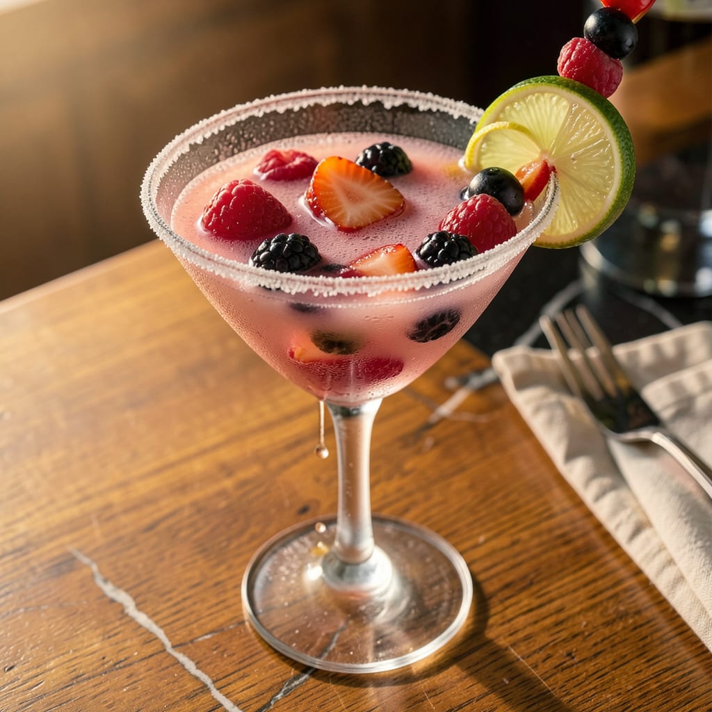 Carrabba’s Merry Berry Martini Recipe: Bright and Boozy Restaurant Favorite detailed visual guide