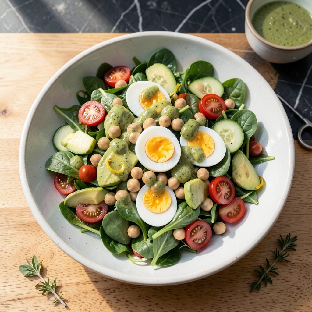 Green Goddess Salad Recipe High Protein: Herb-Loaded Power Bowl Green Goddess Salad Recipe High Protein: Herb-Loaded Power Bowl