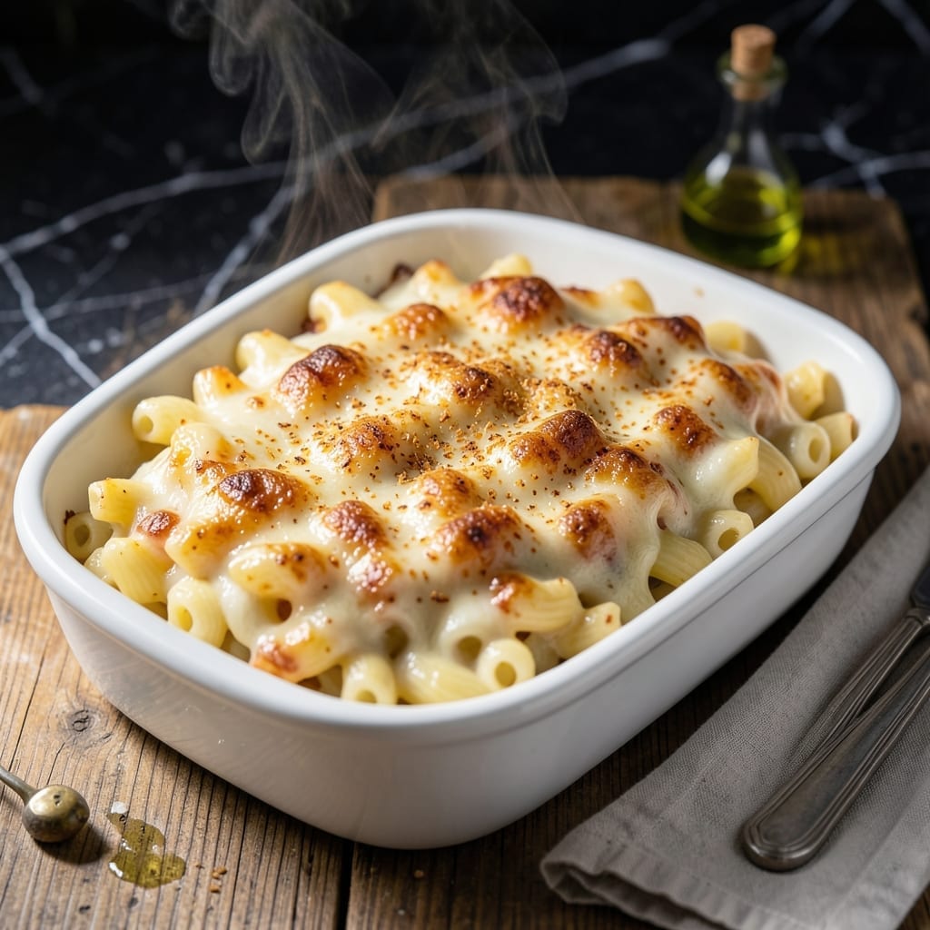 Creamy Baked Macaroni and Cheese Recipe With Velveeta: Ultra-Smooth Melty Goodness