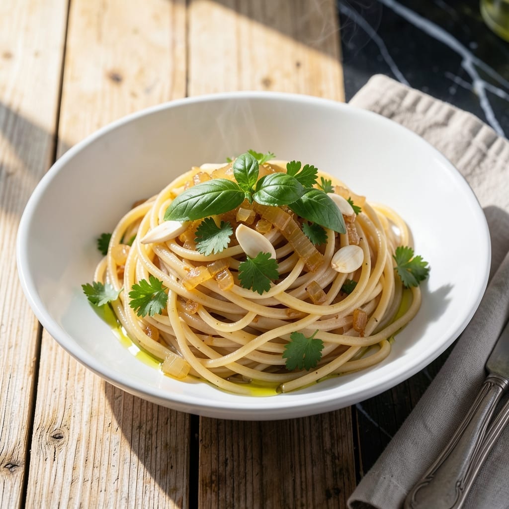 Pasta Recipe 244610: One-Pot Weeknight Meal with Garden Herbs