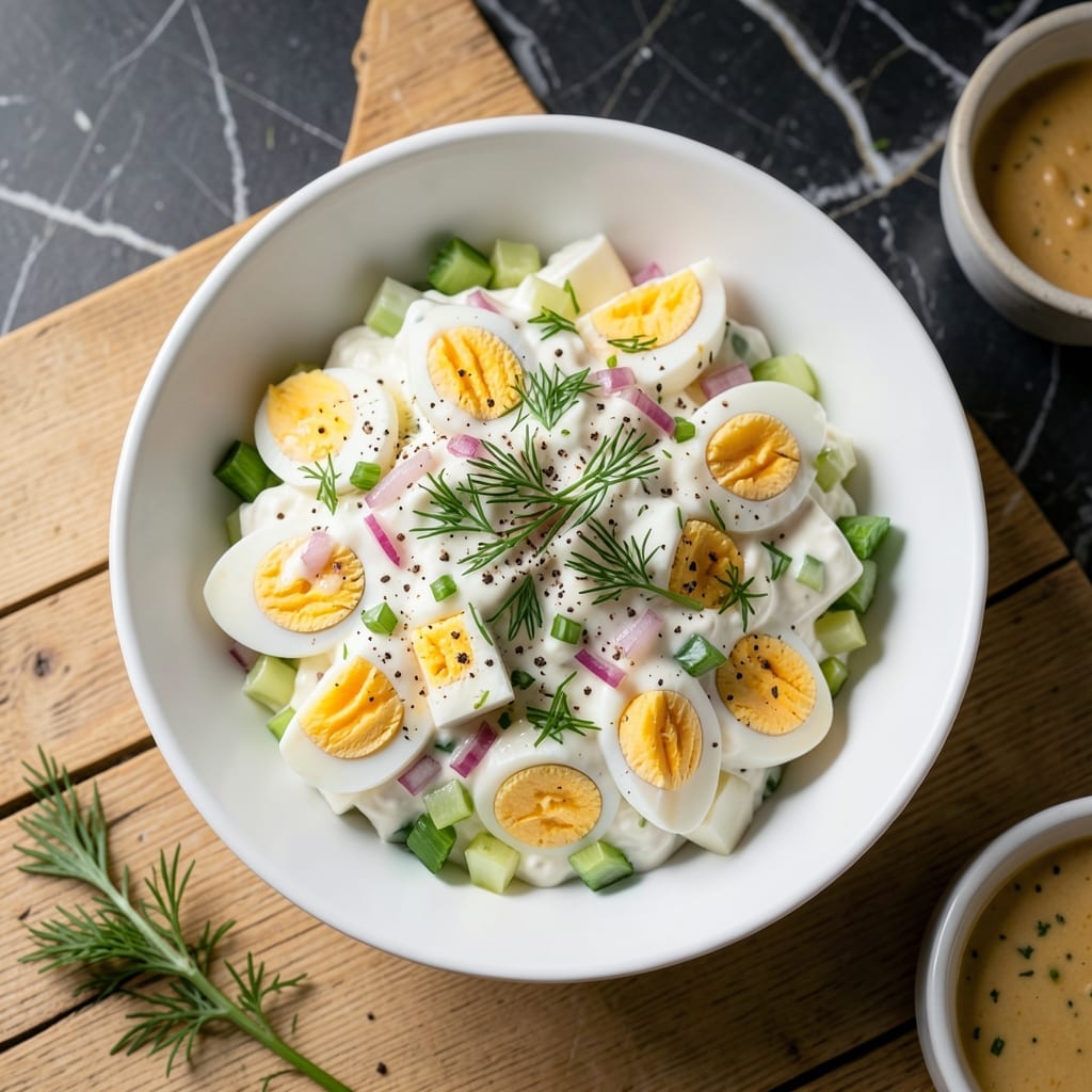 Egg Salad Recipe With Greek Yogurt: Creamy Tang with Protein Boost