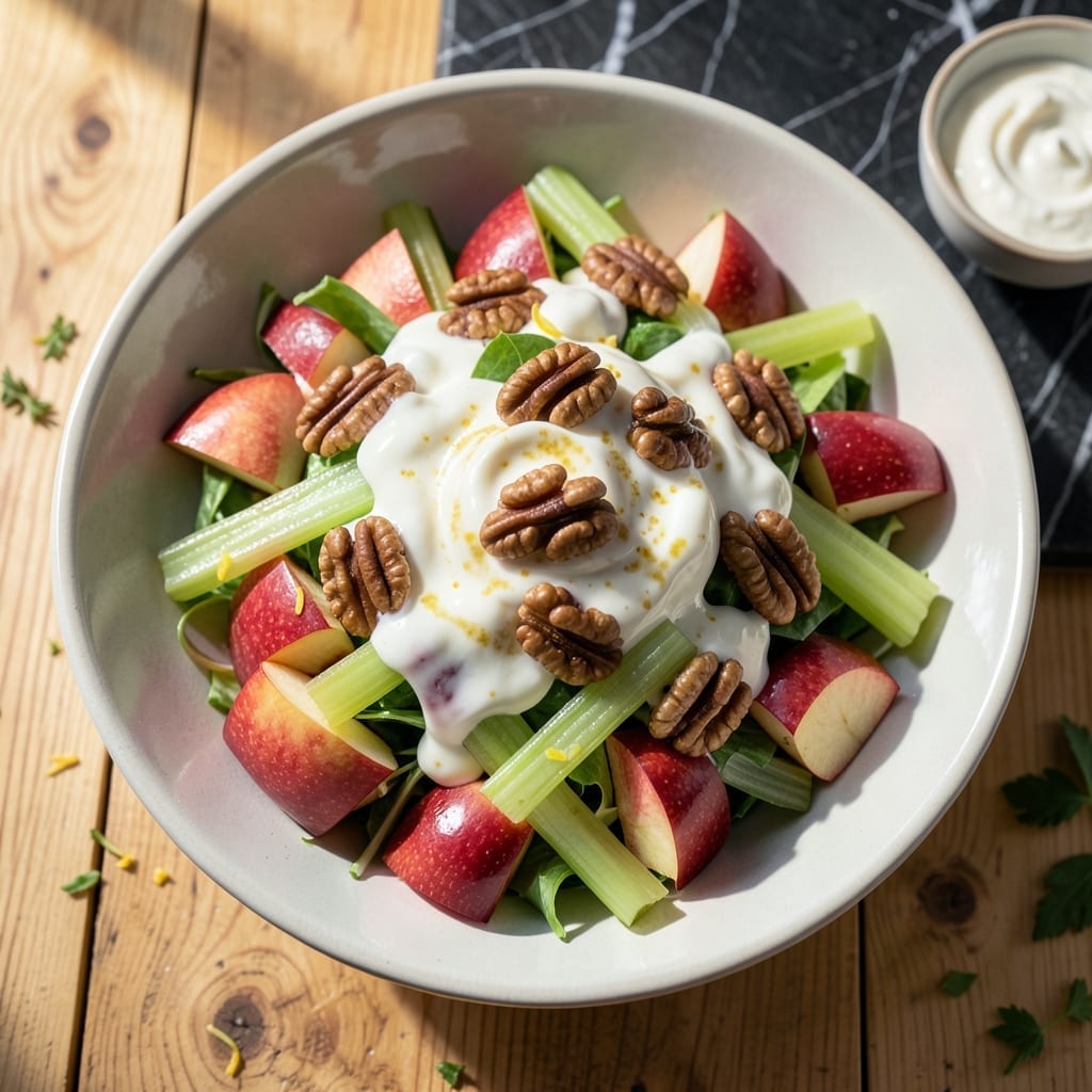 Waldorf Salad Recipe Without Mayonnaise: Greek Yogurt Twist for Crisp Freshness