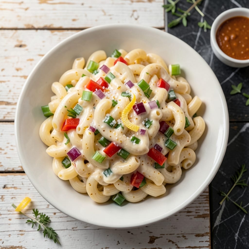 Recipe Macaroni Salad With Mayonnaise: Classic Creamy Picnic Side With A Twist