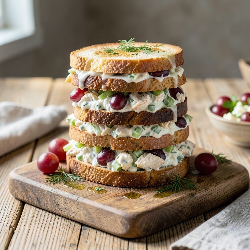 Chicken Salad Sandwich Recipe With Yogurt