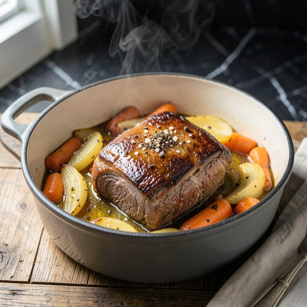 Quick Pot Roast Recipe Stove Top: Dutch Oven Fork-Tender in 90 Minutes