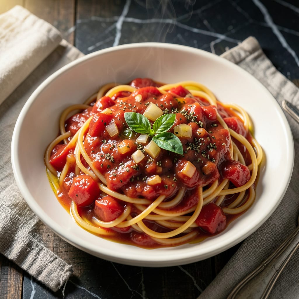 Visual representation of Cento Spaghetti Sauce Recipe: Rich Tomato Flavor for Pasta Night