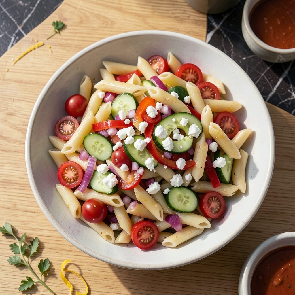 Pasta Salad Recipe No Olives: Bright and Fresh Garden Medley