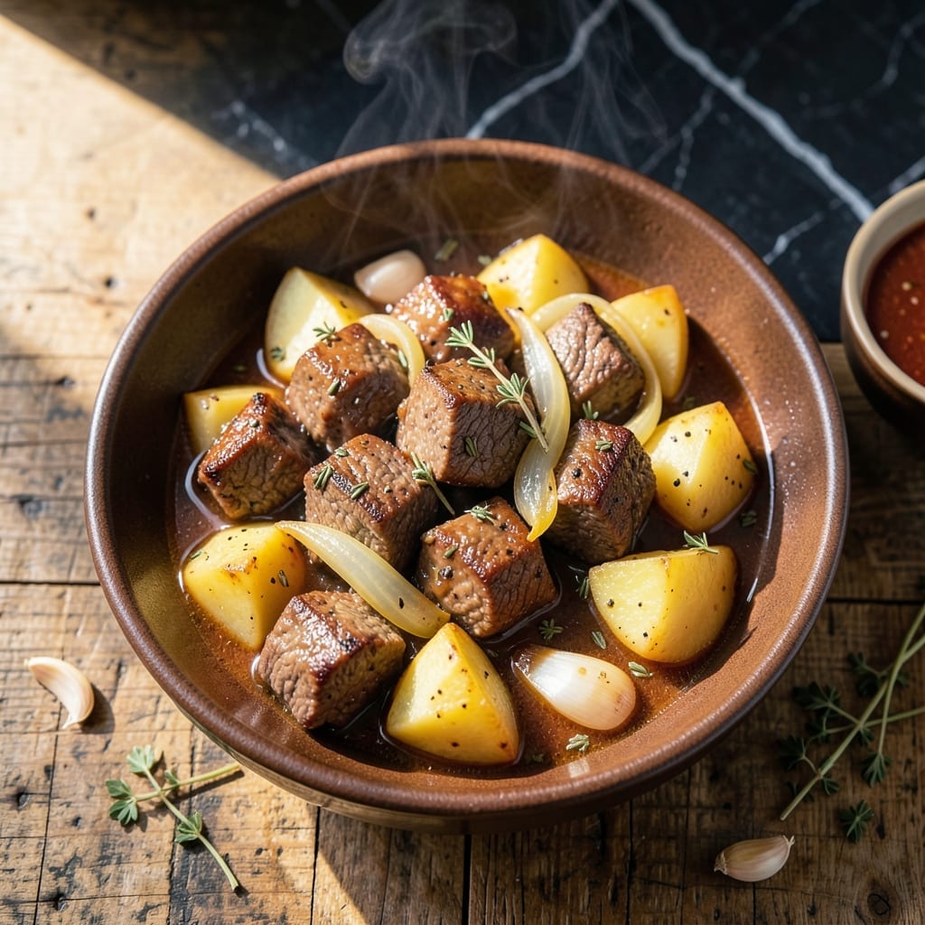 Beef Stew Recipe No Carrots: Hearty Comfort With Potatoes and Herbs