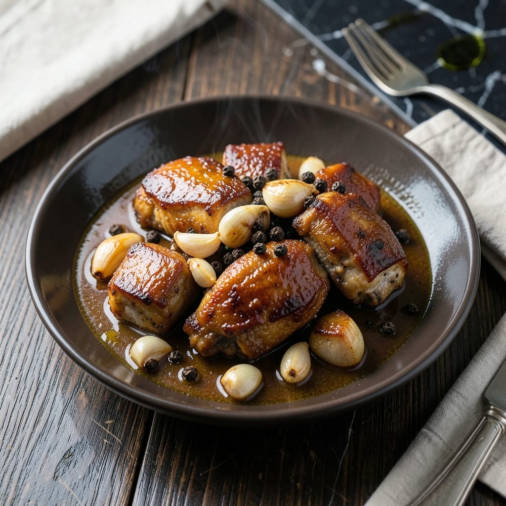 Chicken Pork Adobo Recipe Philippines: Vinegar-Braised Savory Classic
