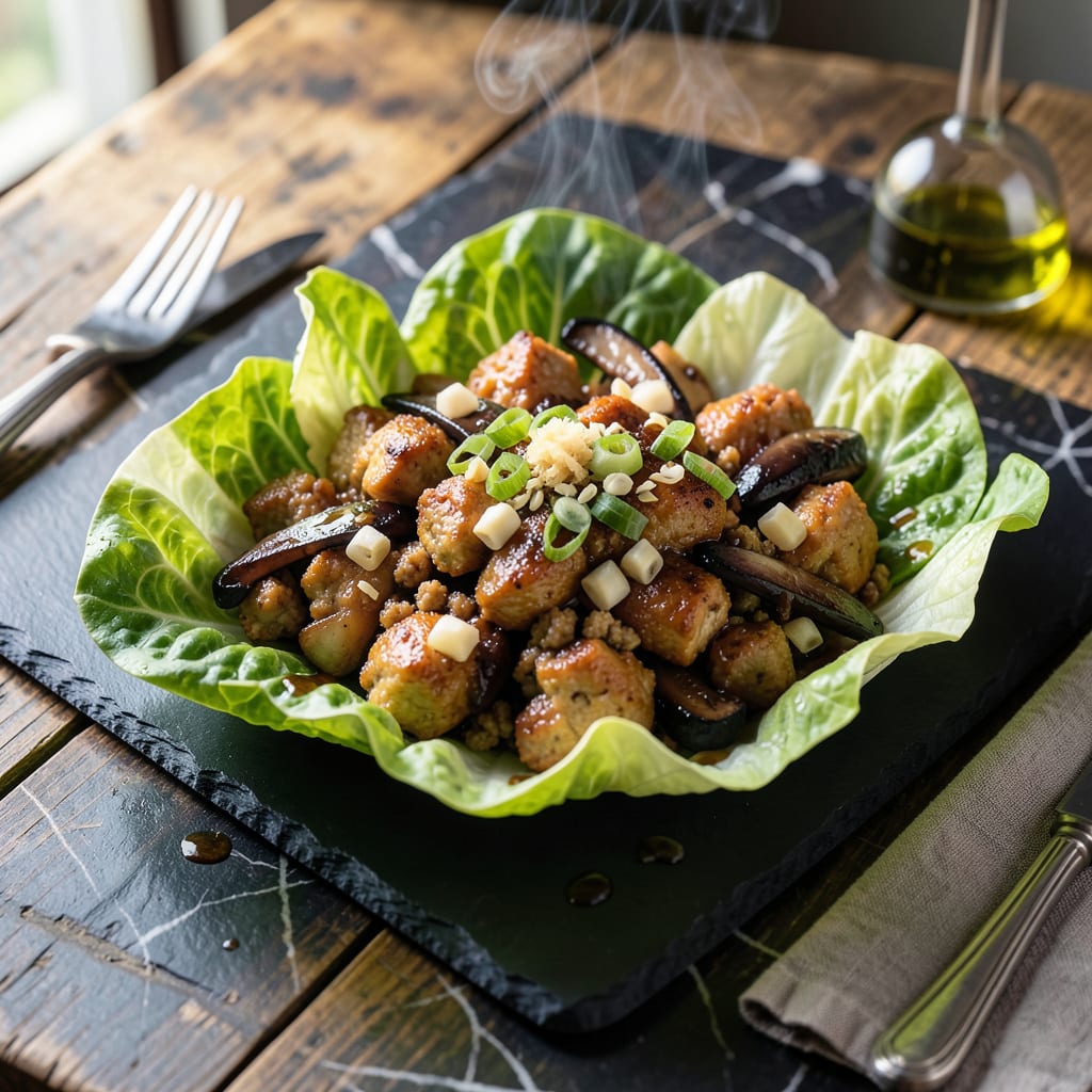 Cheesecake Factory Lettuce Wraps Recipe: Crunchy Asian Inspired Appetizer detailed visual guide