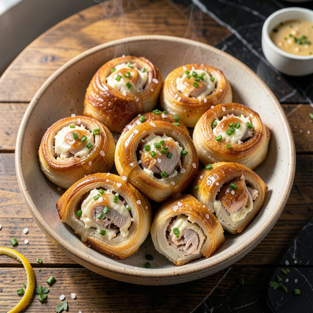 Chicken Express Rolls Recipe: Copycat Flaky and Cheesy Delight detailed visual guide