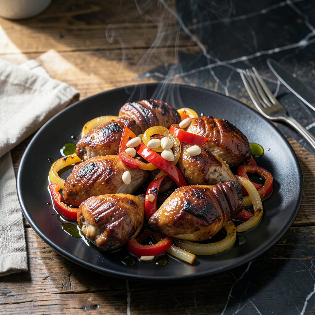 Comprehensive Chicken Gizzard and Heart Recipe: Richly Spiced Offal Delight visual reference