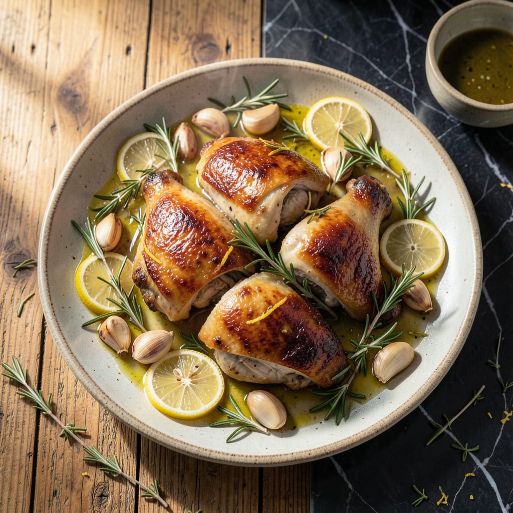 Visual representation of chicken in the bag recipe