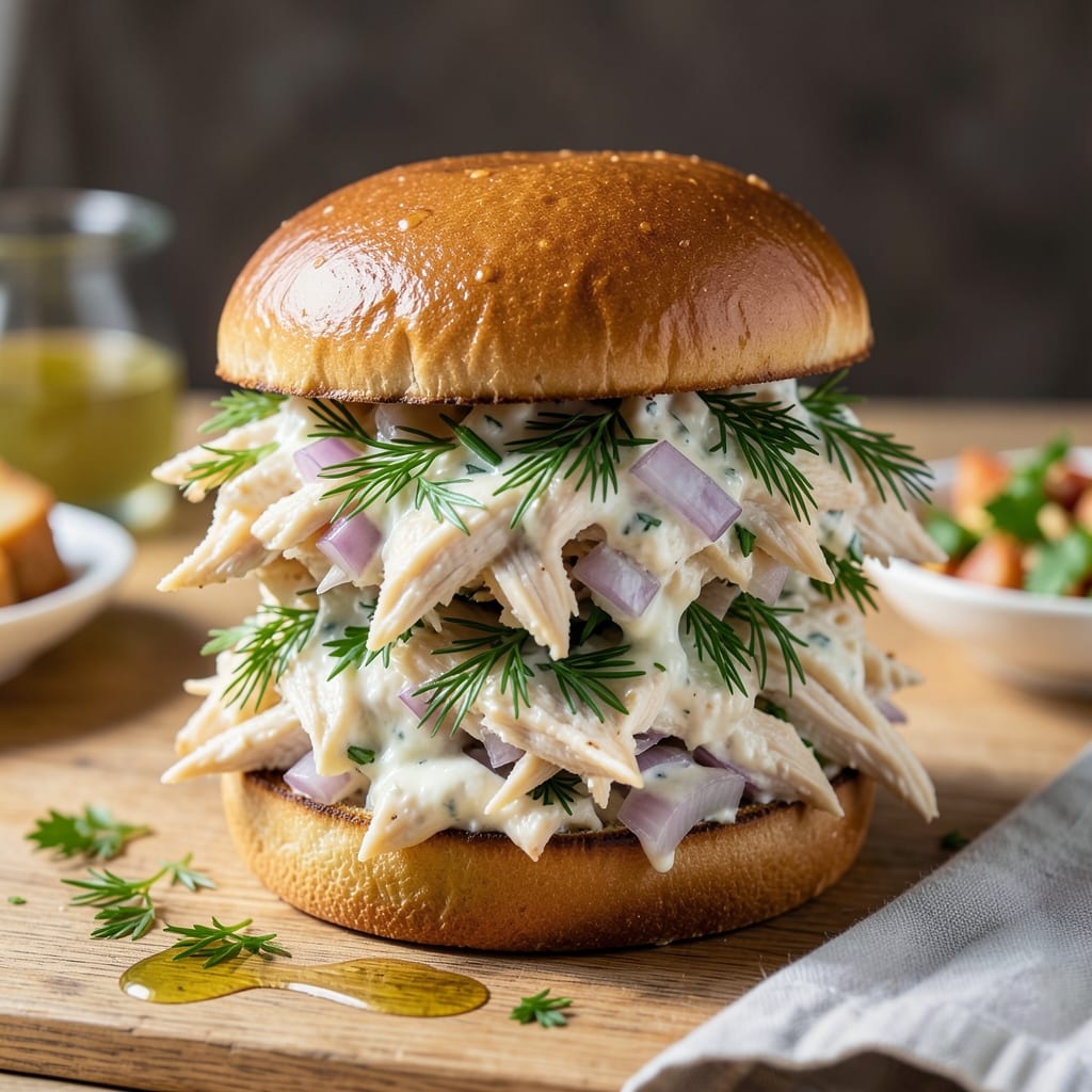 chicken salad sandwich recipe no celery example with annotations
