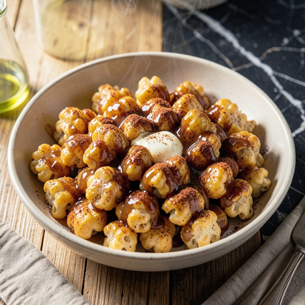 Cinnamon Puff Corn Recipe: Sweet and Airy Snack Sensation illustration with key details