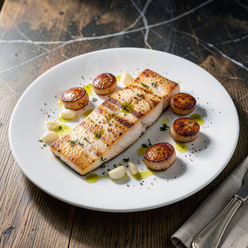Complete Cod and Scallops Recipe: Pan Seared Elegance With Lemon Caper Sauce overview image